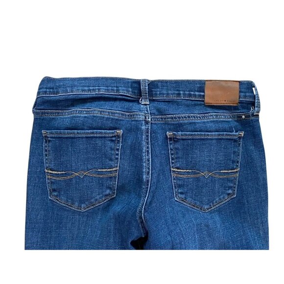 Lucky Brand Jeans Womens Size 6 Blue Charlie Skinny Medium Dark Wash Stretch - Picture 3 of 8